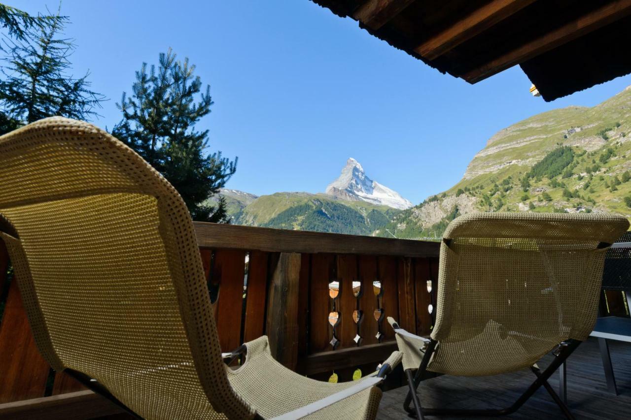 Ferienwohnung Chalet Kisseye Zermatt Exterior foto